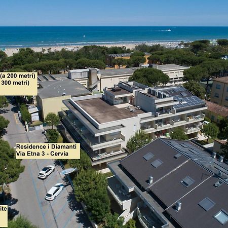 Mansarda Diamanti Hotel Cervia Bagian luar foto